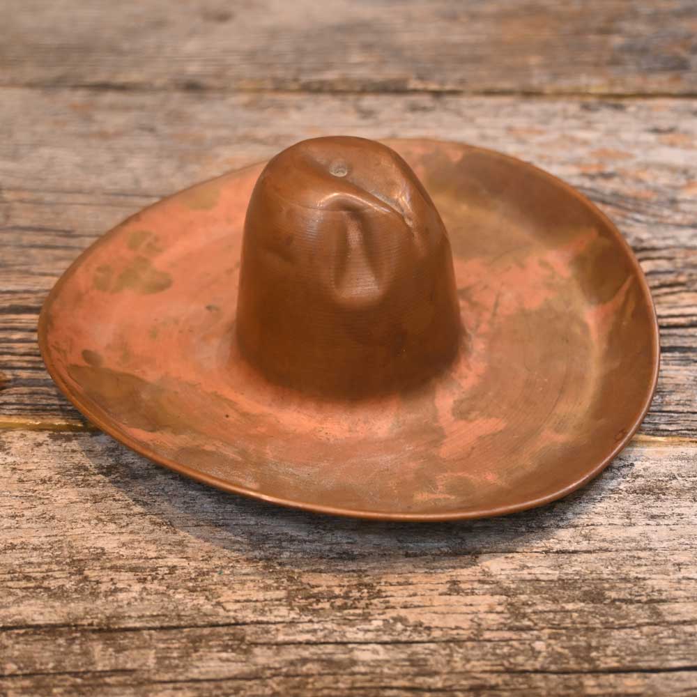 Vintage Copper Sombrero - Western Decor _CA761 Collectibles MISC   