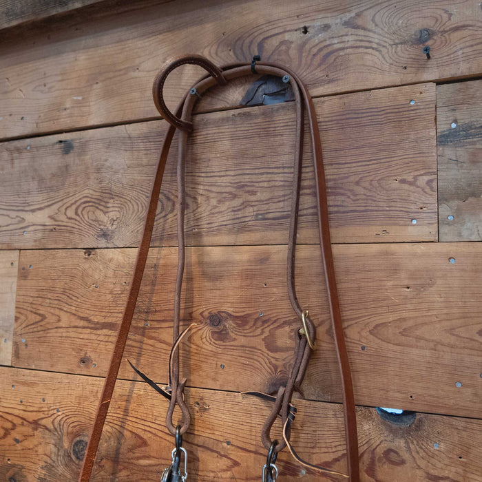 Dutton Square Snaffle Bit Bridle Rig
