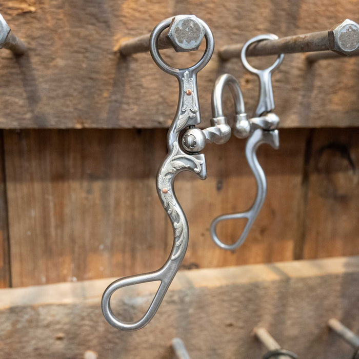 Silver Mounted Kerry Kelley 02S Slow Twist 20 Bit