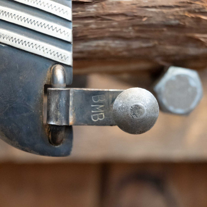 Brandon Bradley 12pt. Silver Mounted Cross Spurs