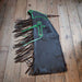 Used Green & Black Adult Rodeo Chaps Tack - Chaps & Chinks Jerry Beagley