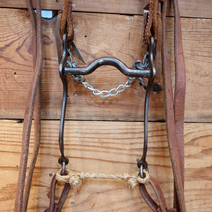 B. Brown Solid Port Bridle Rig