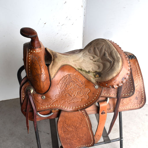 Used 14.5" Non-Rider Decor Only Saddle Sale Barn Teskey's
