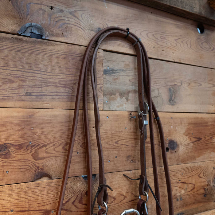 Kerry Kelley Silver Mounted Milk Man Hinge Port Bridle Rig