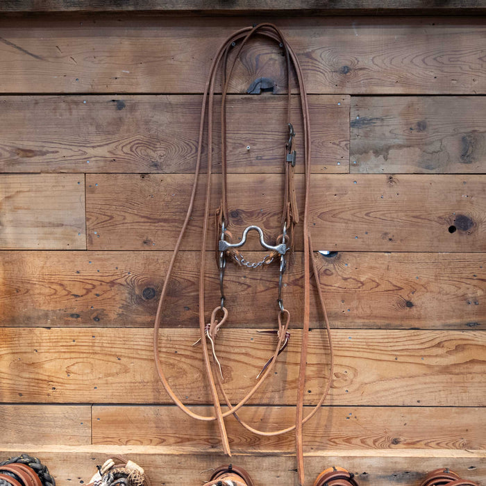 Robert Campbell Solid Port Bridle Rig w/ Split Ear Headstall