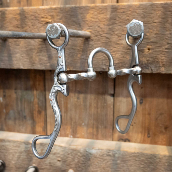 Silver Mounted Kerry Kelley 02S Slow Twist 20 Bit