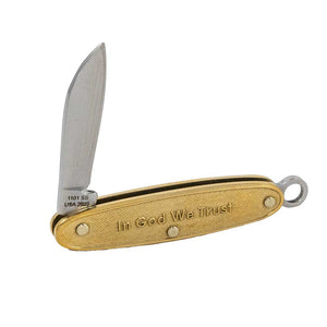 Moore Maker Coined Brass Folder Knives MOORE MAKER   