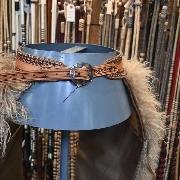 Rockin-Y Saddlery Angora Shotgun Woolies Tack - Chaps & Chinks Rockin-Y Saddlery