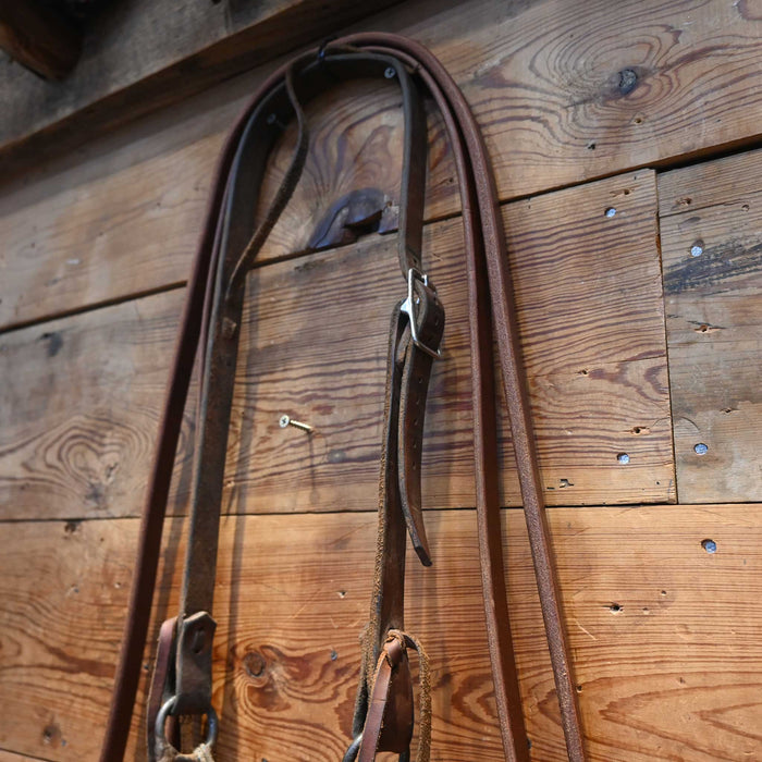 John Israel Mullen Bridle Rig w/ Single Ear Headstall Tack - Rigs John Israel