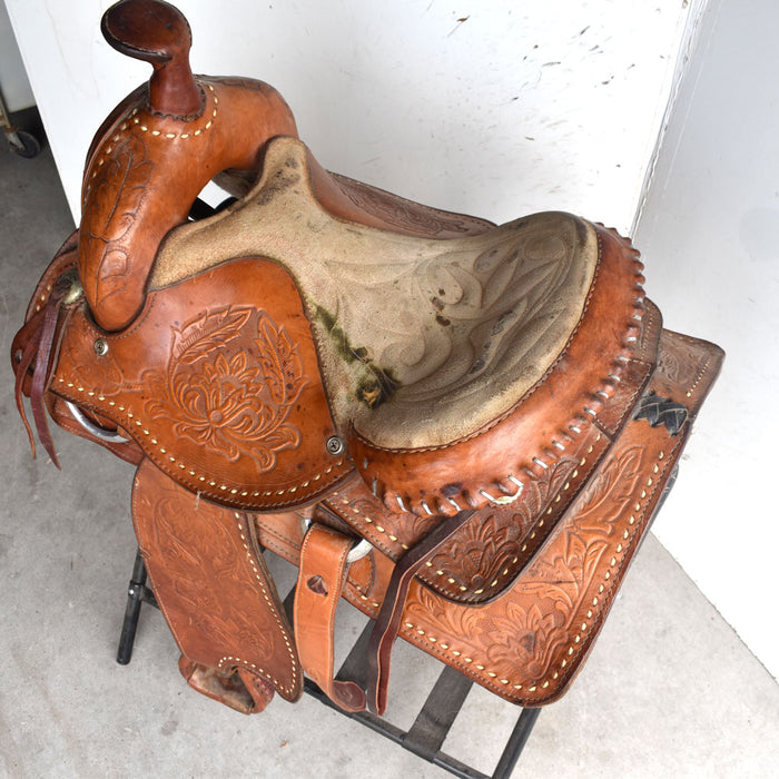 Used 14.5" Non-Rider Decor Only Saddle Sale Barn Teskey's