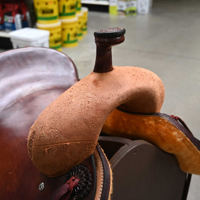 15" TESKEY'S PRO CUTTER RANCH CUTTER SADDLE