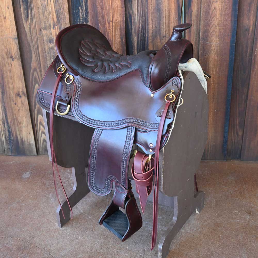 17.5" TUCKER HIGH PLAINS HERITAGE TRAIL SADDLE