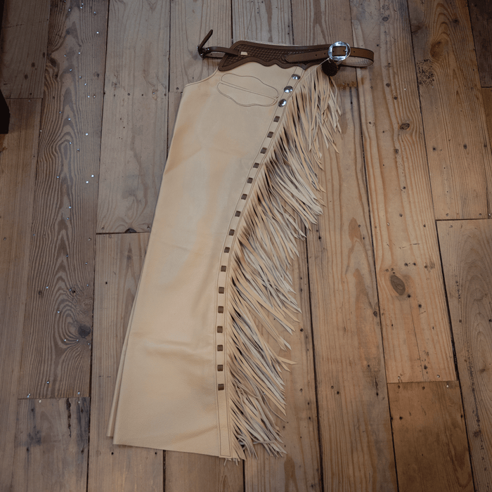 Teskey's Medium Smooth Palomino Versatility Chaps 1885