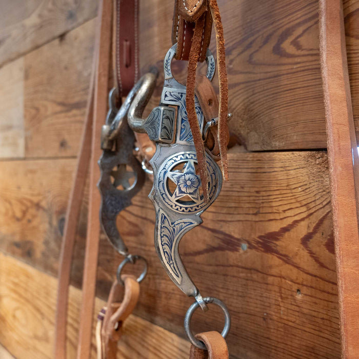 Robert Campbell Solid Port Bridle Rig w/ Split Ear Headstall