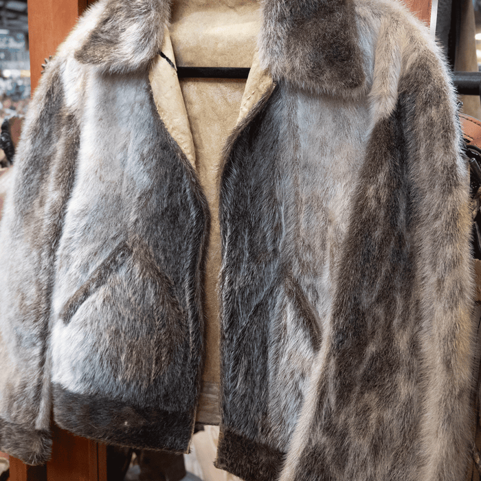 1950's Handmade Spotted Seal Fur Eskimo Jacket