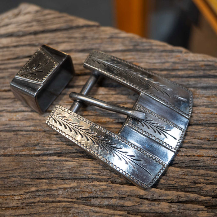 1/2" Handmade Headstall Buckle by Ryan Edmonds