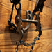 Amazing 1940's Vintage Silver Dotted Bridle & Cavesson Rig w/ Buerman Bit Tack - Rigs MISC