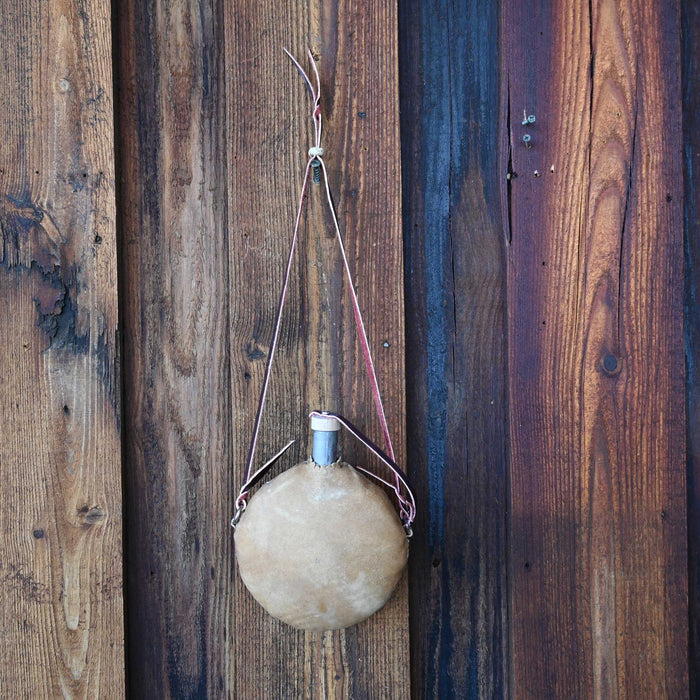 Bill Elliott Handmade Rawhide Canteen