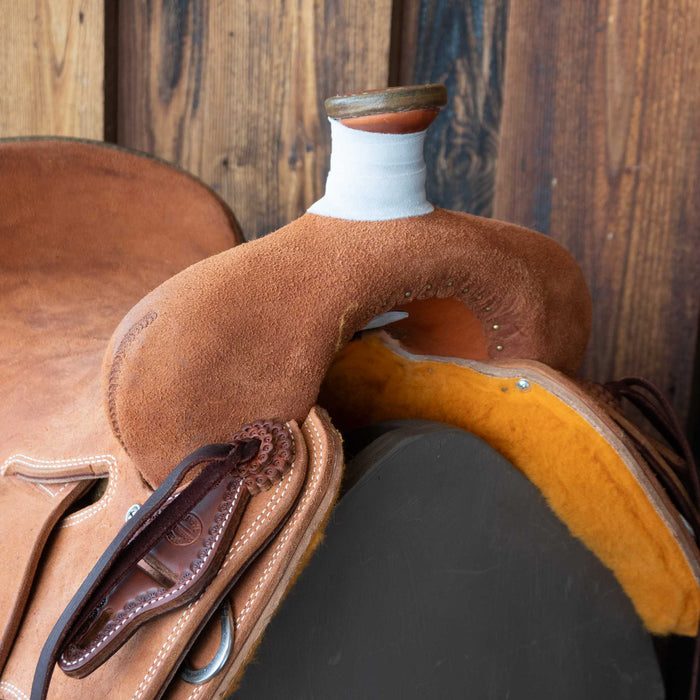 16" TESKEY'S STRIP DOWN RANCH SADDLE