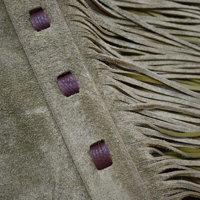 Teskey's Small Roughout Shotgun Chaps 2204 Tack - Chaps & Chinks Teskey's