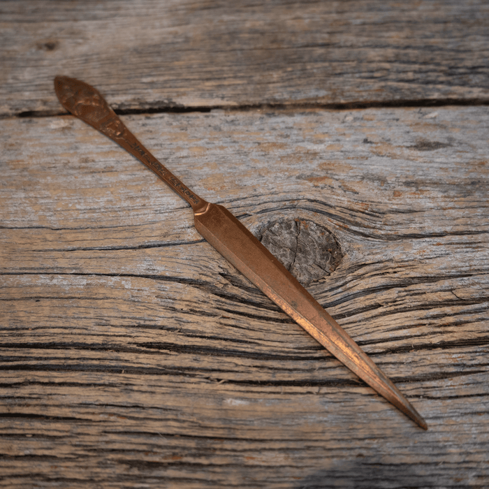 Vintage Pendleton Rodeo " Let 'er Buck" Letter Opener 1916