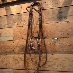 Barrel  Rig - Locked Square Snaffle -  RIG607 Tack - Rigs MISC   