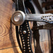 Amazing 1940's Vintage Silver Dotted Bridle & Cavesson Rig w/ Buerman Bit Tack - Rigs MISC