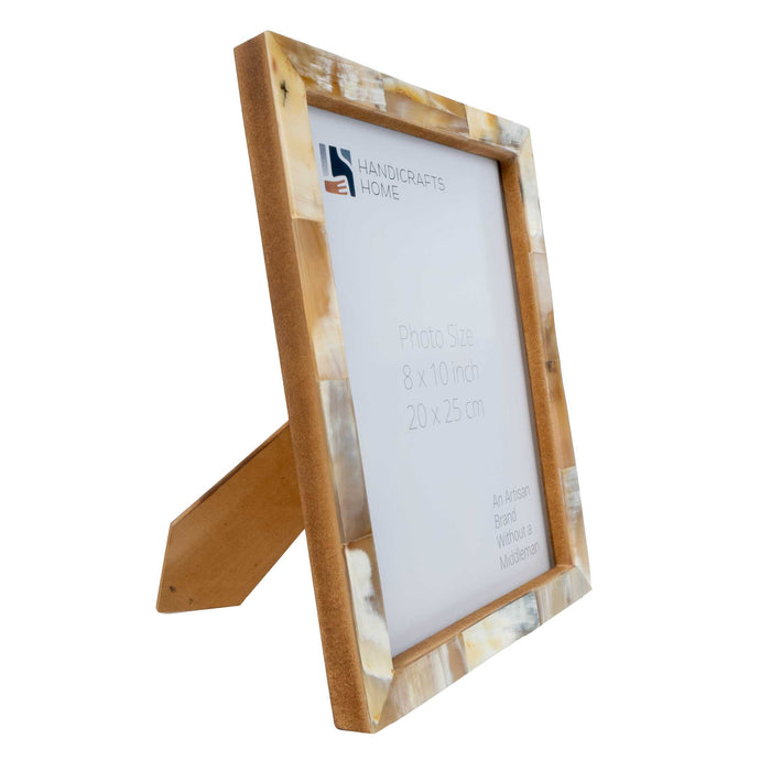 Horn Inlay Frame 8x10 - Essence White HOME & GIFTS - Home Decor - Decorative Accents Handicrafts Home