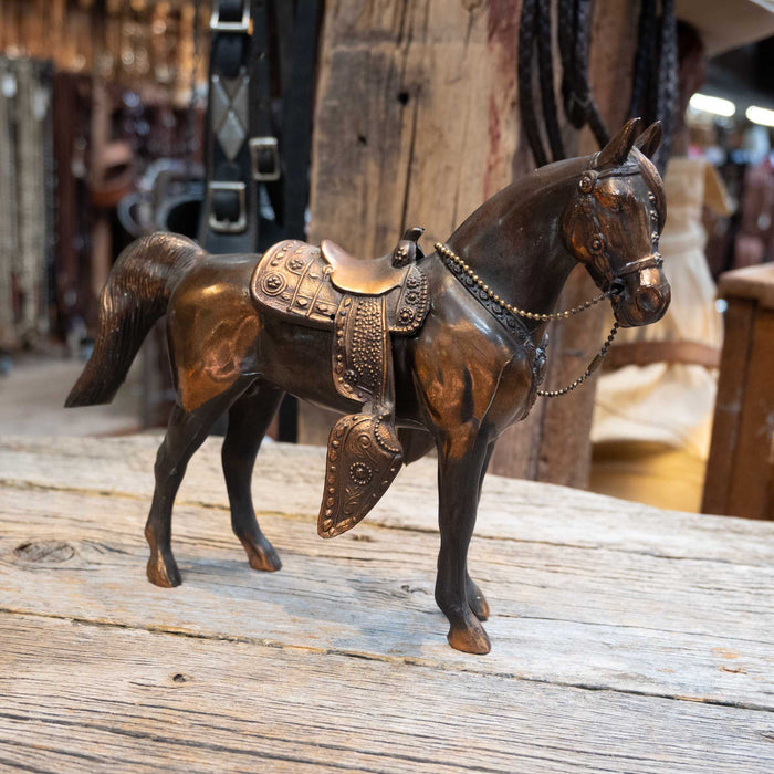 1940's Copper Clad Parad Horse Statue