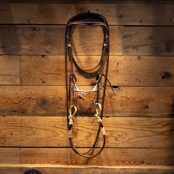 Argentine Smooth Snaffle Bridle Rig Tack - Rigs MISC
