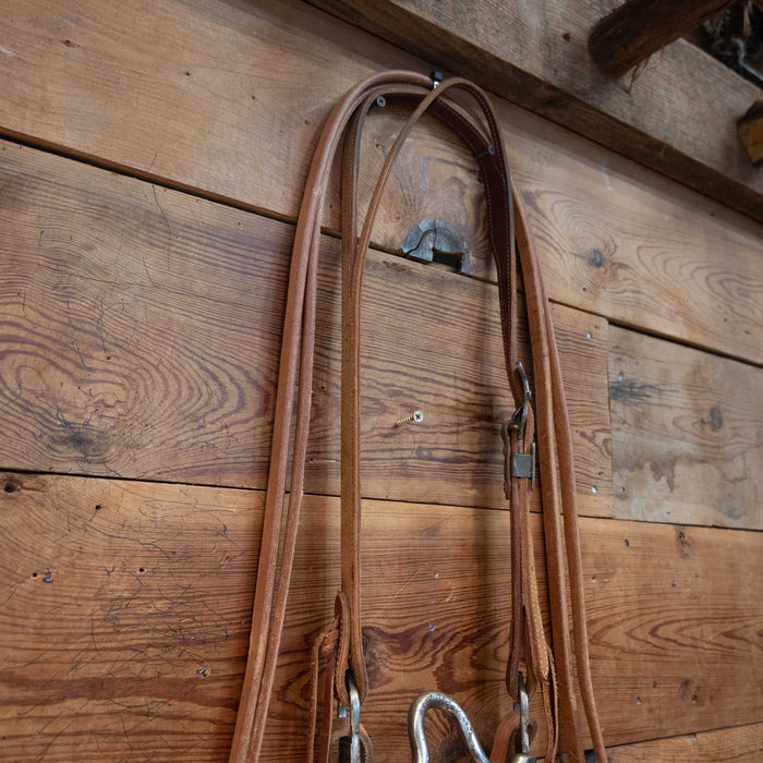 Robert Campbell Solid Port Bridle Rig w/ Split Ear Headstall