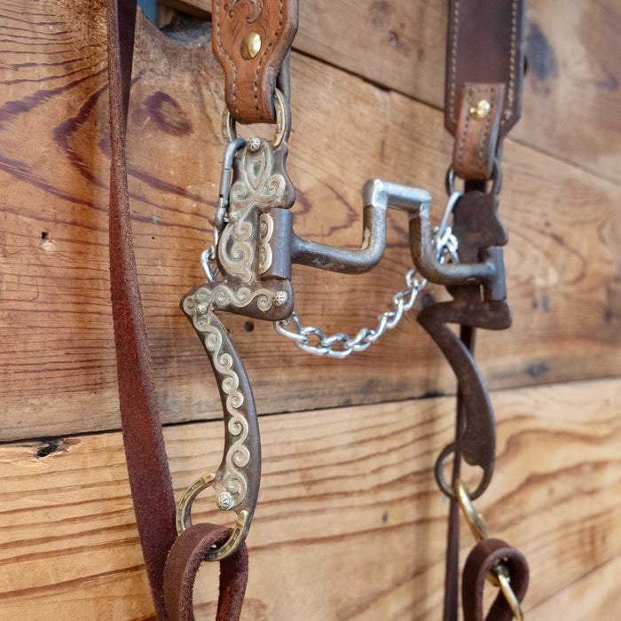 Classic Equine Hinge Port Bridle Rig