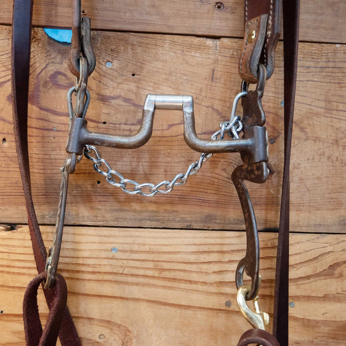 Classic Equine Hinge Port Bridle Rig