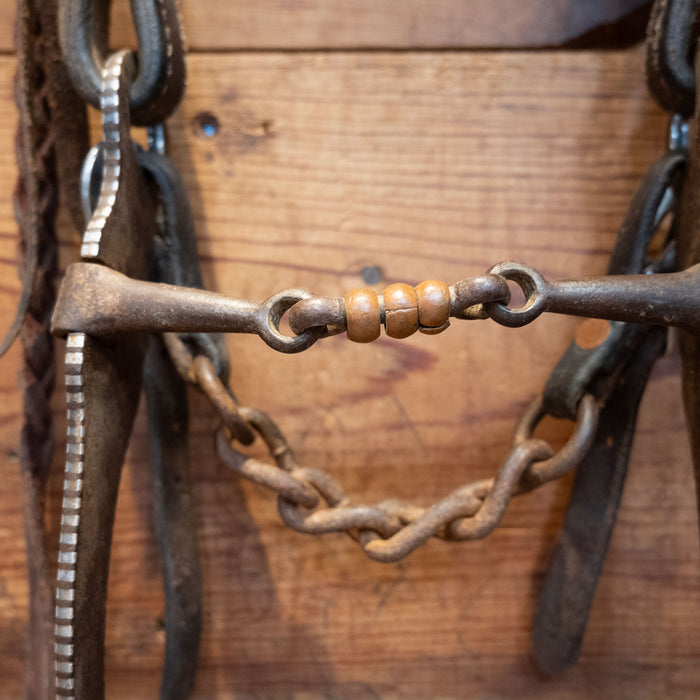 E GARCIA Silver Mounted Bridle Rig 1954