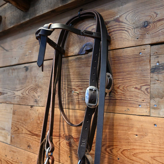 Kerry Kelley 65 20 Correction Bridle Rig w/ Casey Tew Leather