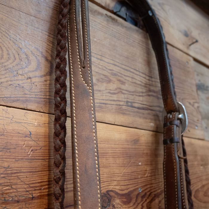 E GARCIA Silver Mounted Bridle Rig 1954