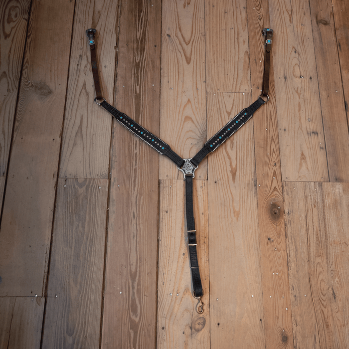 Gypsy Jewels Headstall & Breast Collar Matching Set