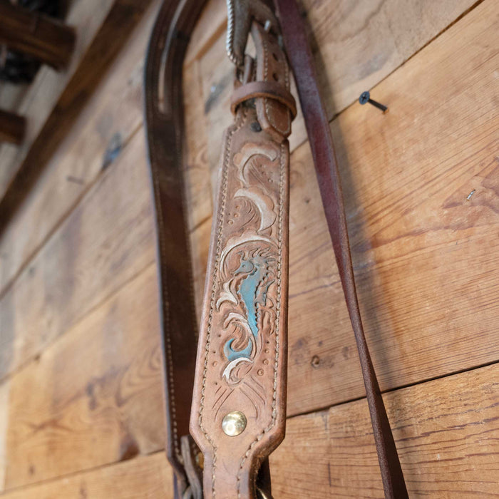 Classic Equine Hinge Port Bridle Rig