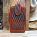 Mahogany Leather Phone Holder Collectibles MISC