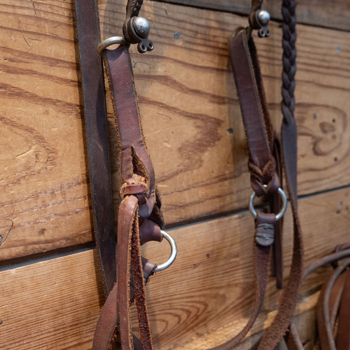 E GARCIA Silver Mounted Bridle Rig 1954