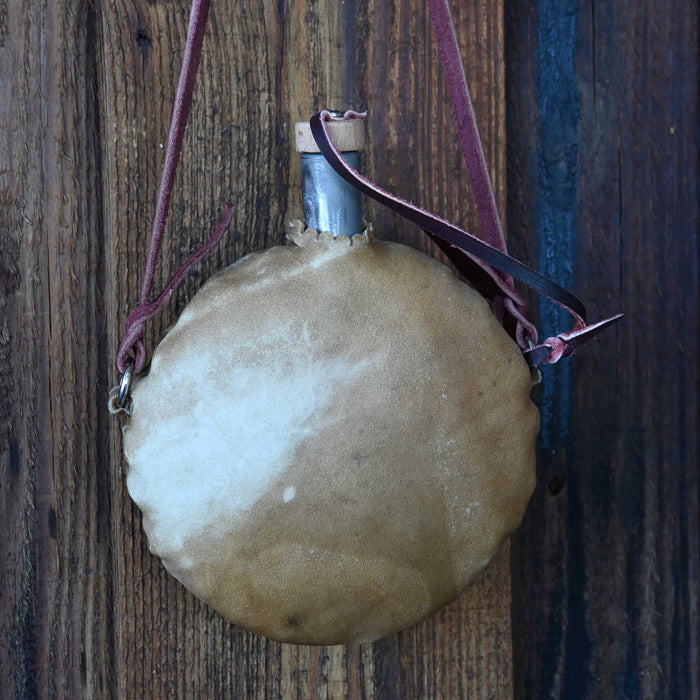 Bill Elliott Handmade Rawhide Canteen