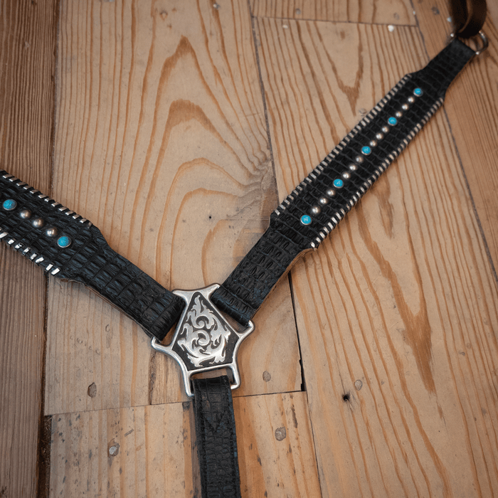 Gypsy Jewels Headstall & Breast Collar Matching Set