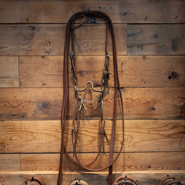 Single Ear Solid Port Bridle Rig