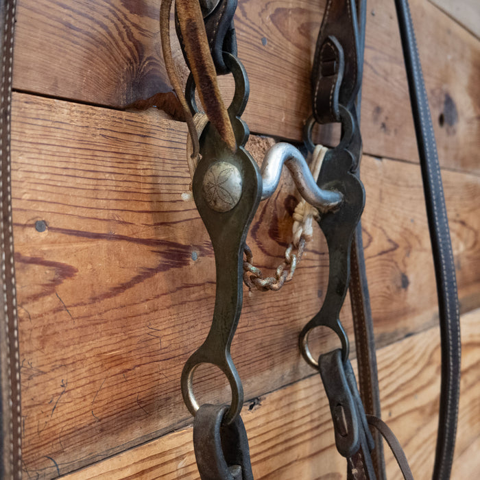Solid Port Correction Rig w/Single Ear Headstall Sale Barn misc