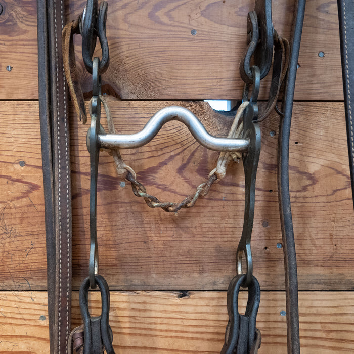 Solid Port Correction Rig w/Single Ear Headstall Sale Barn misc