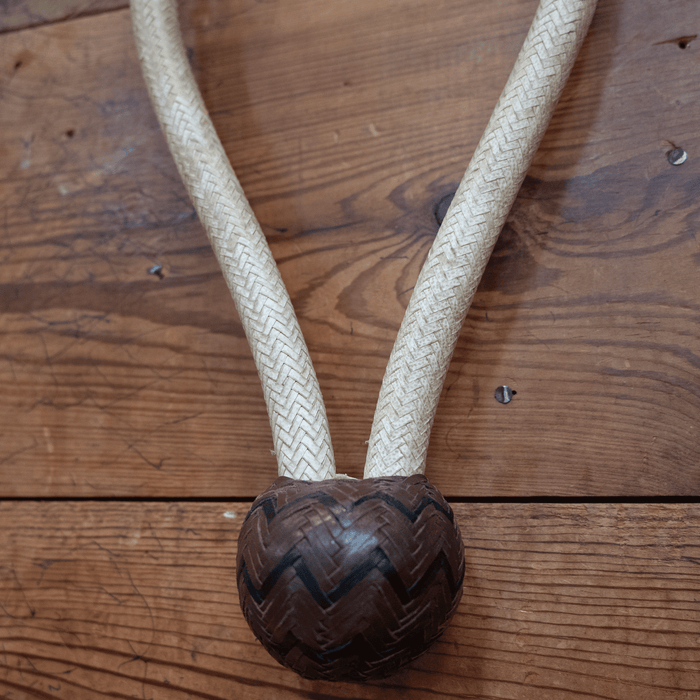28 Plait Braided Rawhide Bosal