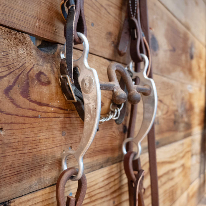 Bill Freeman Port w/ Prongs Bridle Rig