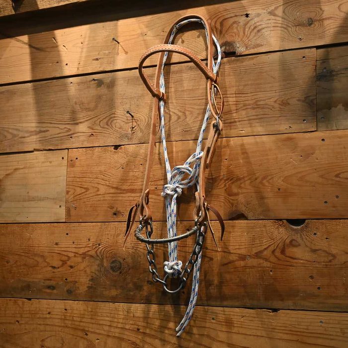 CHS Steel Nose Hackamore Tack - Training Cow Horse Supply