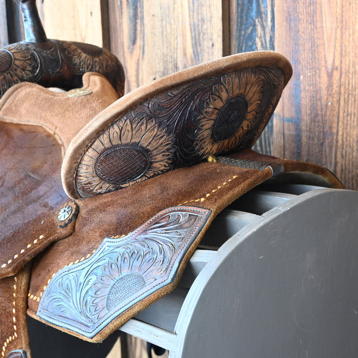 14" USED SEVEN BARREL SADDLE Saddles - Used Seven Saddle