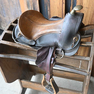 Vintage 1800's Western Cowboy Saddle - Western Decor  _CA738 Collectibles MISC   